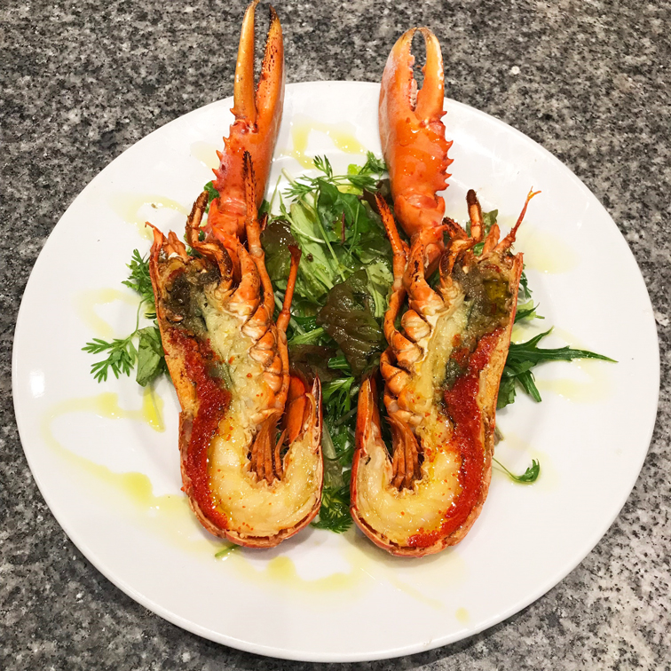 オマール海老の姿焼き
