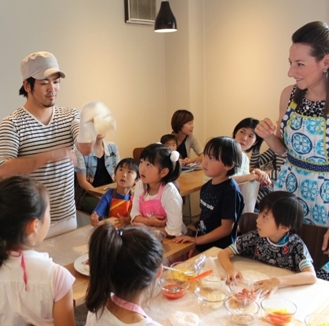 第二回 こども体験ピザ教室の様子
